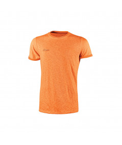 T-shirt da lavoro a manica corta U-Power Fluo Orange