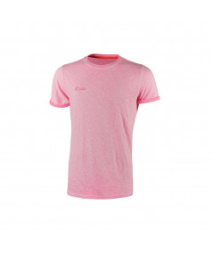 T-shirt da lavoro a manica corta U-Power Fluo Pink