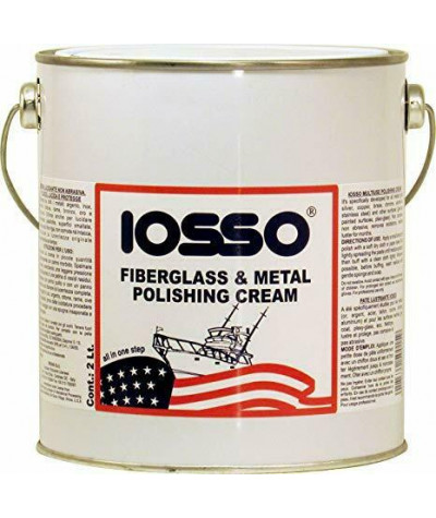 Fiberglass & Metal Polishing Cream Iosso 2 Lt