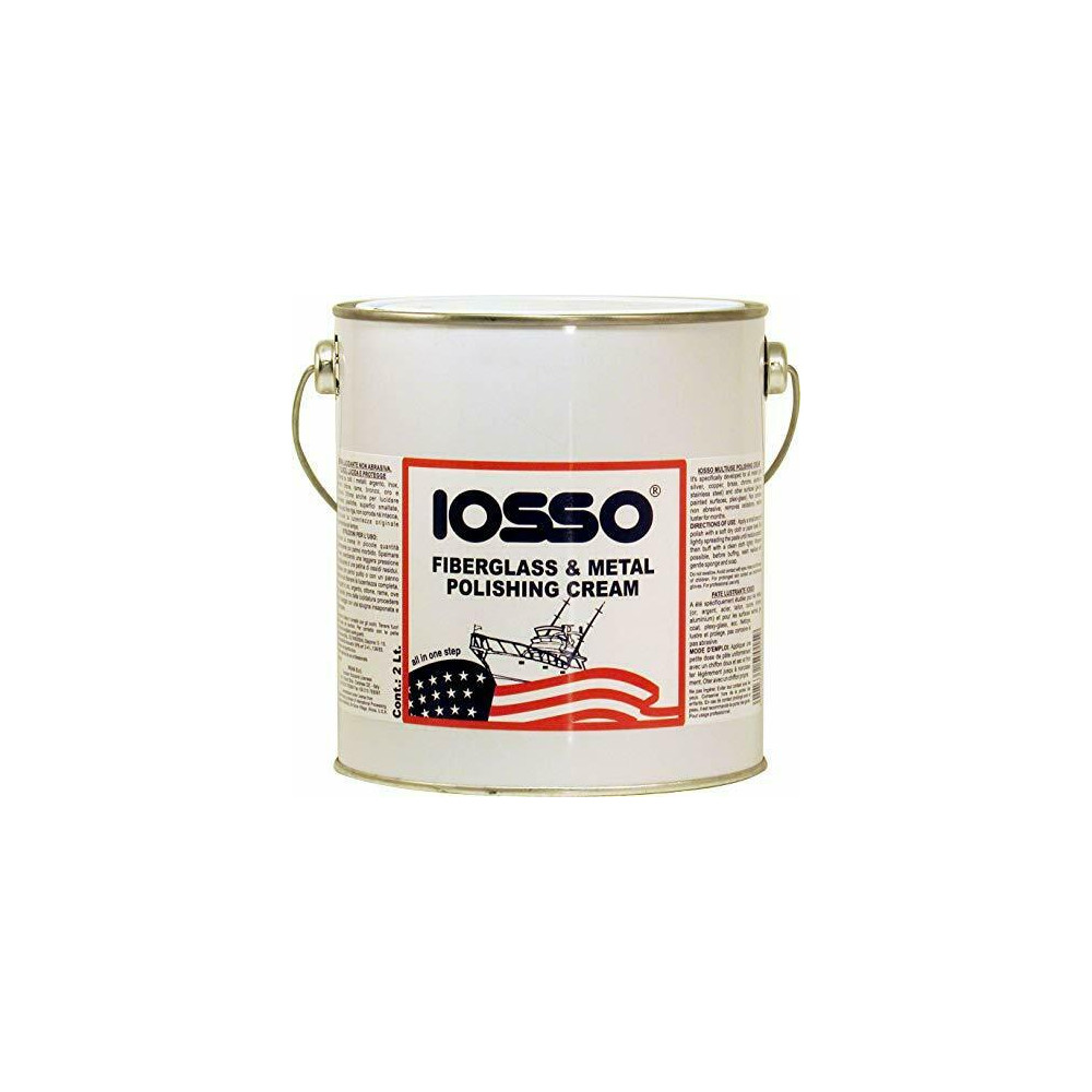 Fiberglass & Metal Polishing Cream Iosso 2 Lt