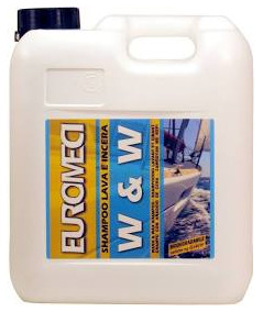 Wash & Wax Euromeci - Shampoo lava e incera 5 Lt