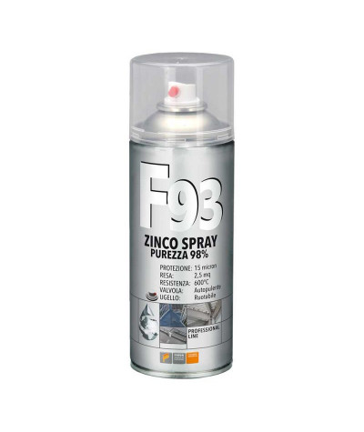 F93 ZINCO PROFESSIONALE Spray - FAREN - larosametalli.it