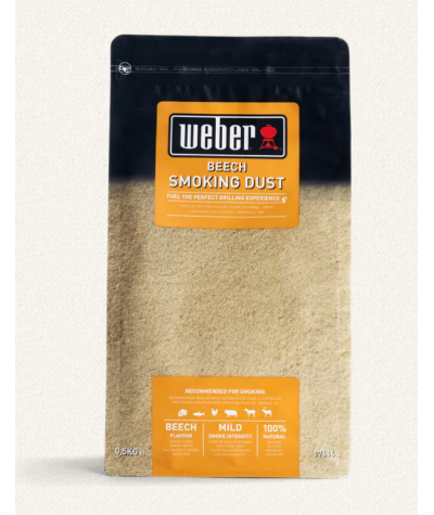 Polvere per affumicatura Weber - faggio 0,5 kg