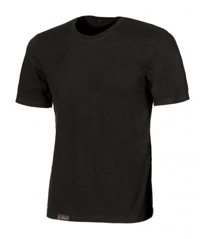 T-shirt da lavoro a manica corta U-Power Linear Black Carbon