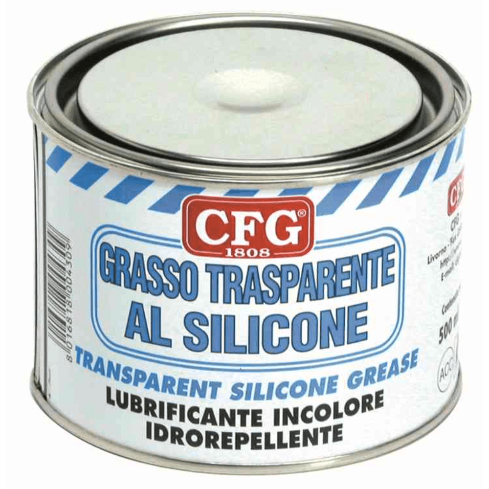 Grasso trasparente al silicone CFG 500 ml