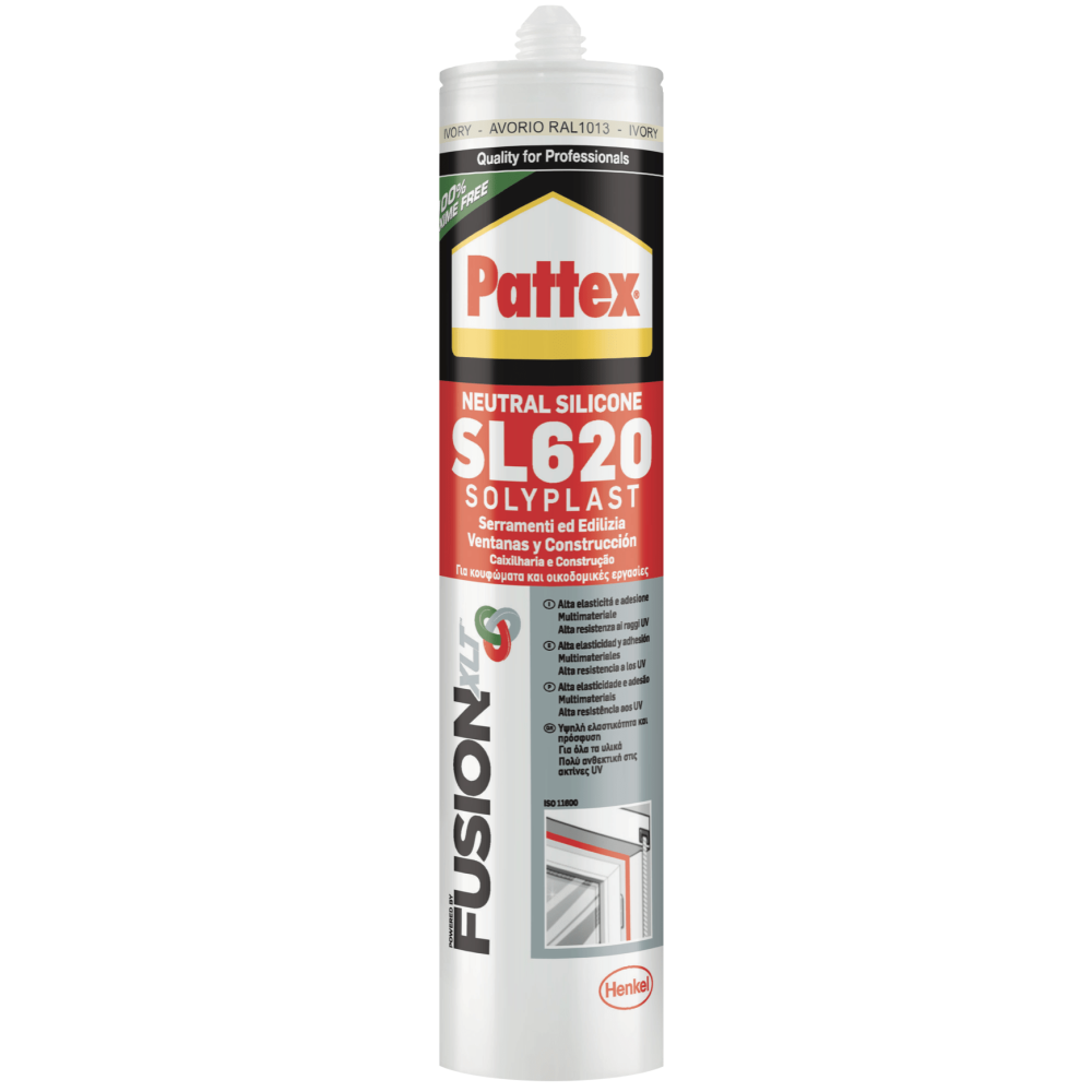 SL 620 Serramenti ed Edilizia Avorio 300ml Pattex