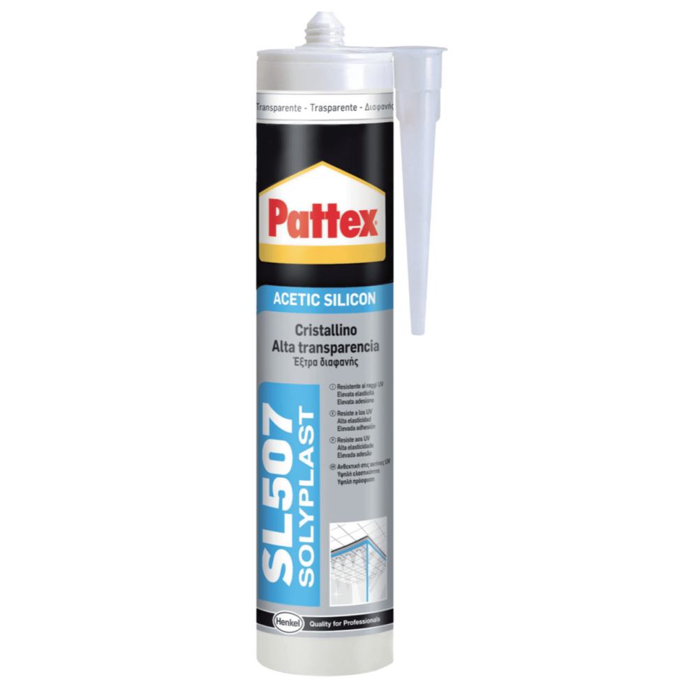 Silicone Acetico Cristallino SL507 300ml Pattex