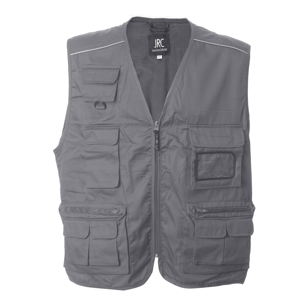 Gilet New Safari colore Grey