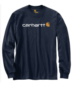 T-Shirt a maniche lunghe Uomo Carhartt - 104107 colore NAVY 412
