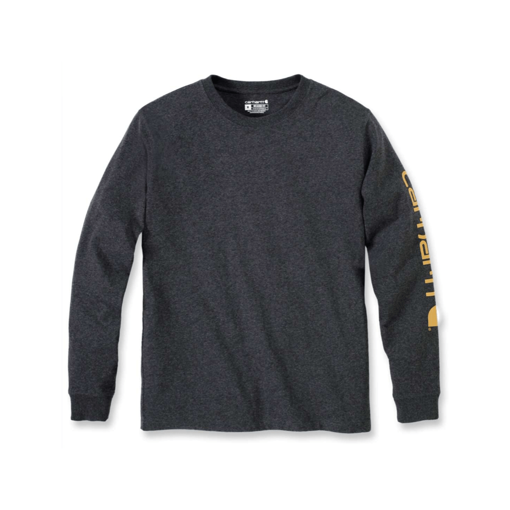 T-Shirt a maniche lunghe Uomo Carhartt - EK231 colore CARBON HEATHER CRH