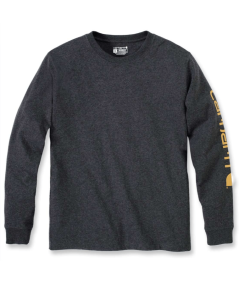 T-Shirt a maniche lunghe Uomo Carhartt - EK231 colore CARBON HEATHER CRH