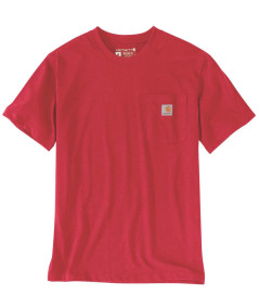 T-Shirt Uomo Carhartt - 103296 colore FIRE RED HEATHER R68