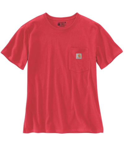 T-Shirt Donna Carhartt - 103067 colore BITTERSWEET R85