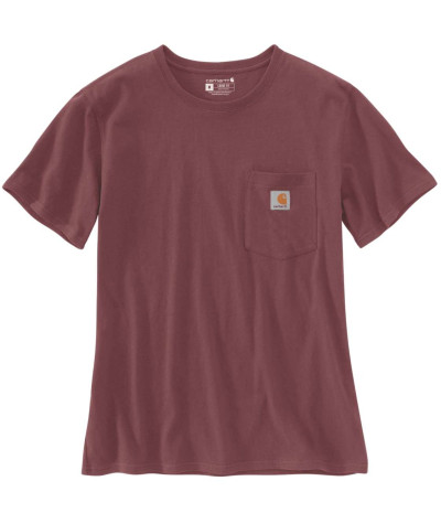 T-Shirt Donna Carhartt - 103067 colore SABLE B53