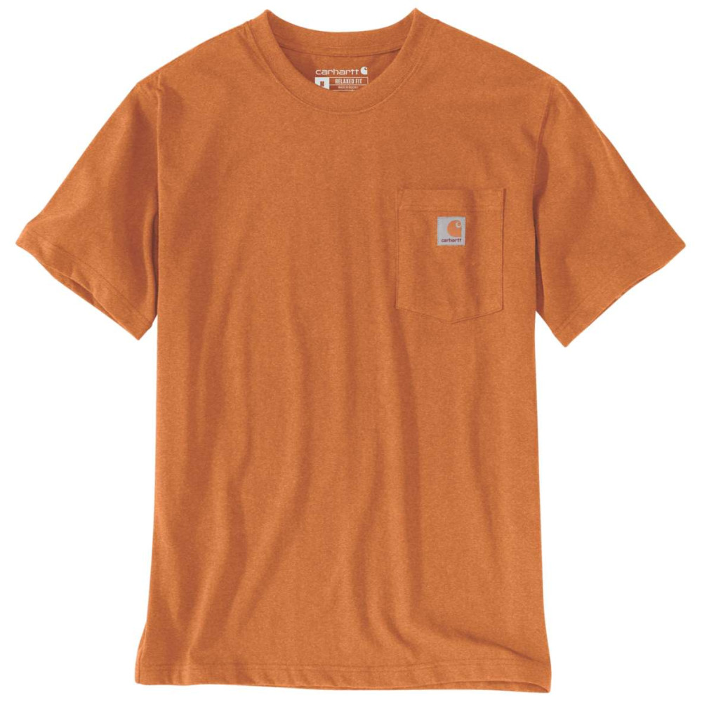 T-Shirt Uomo Carhartt - 103296 colore MARMALADE HEATHER Q66