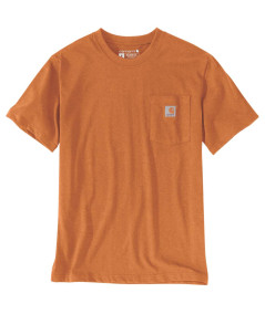 T-Shirt Uomo Carhartt - 103296 colore MARMALADE HEATHER Q66