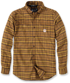 Camicia a maniche lunghe Uomo Carhartt - 105432 colore OAK BROWN B33