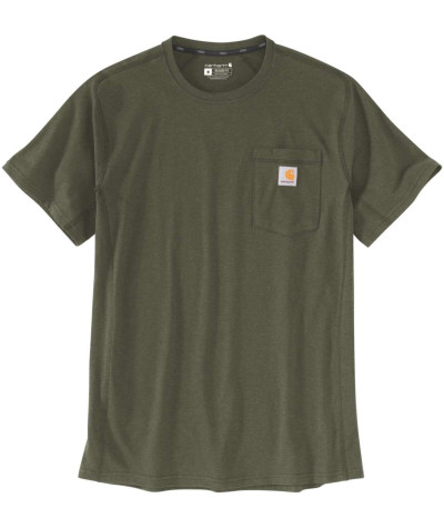 T-Shirt Uomo Carhartt - 104616 colore BASIL HEATHER G73