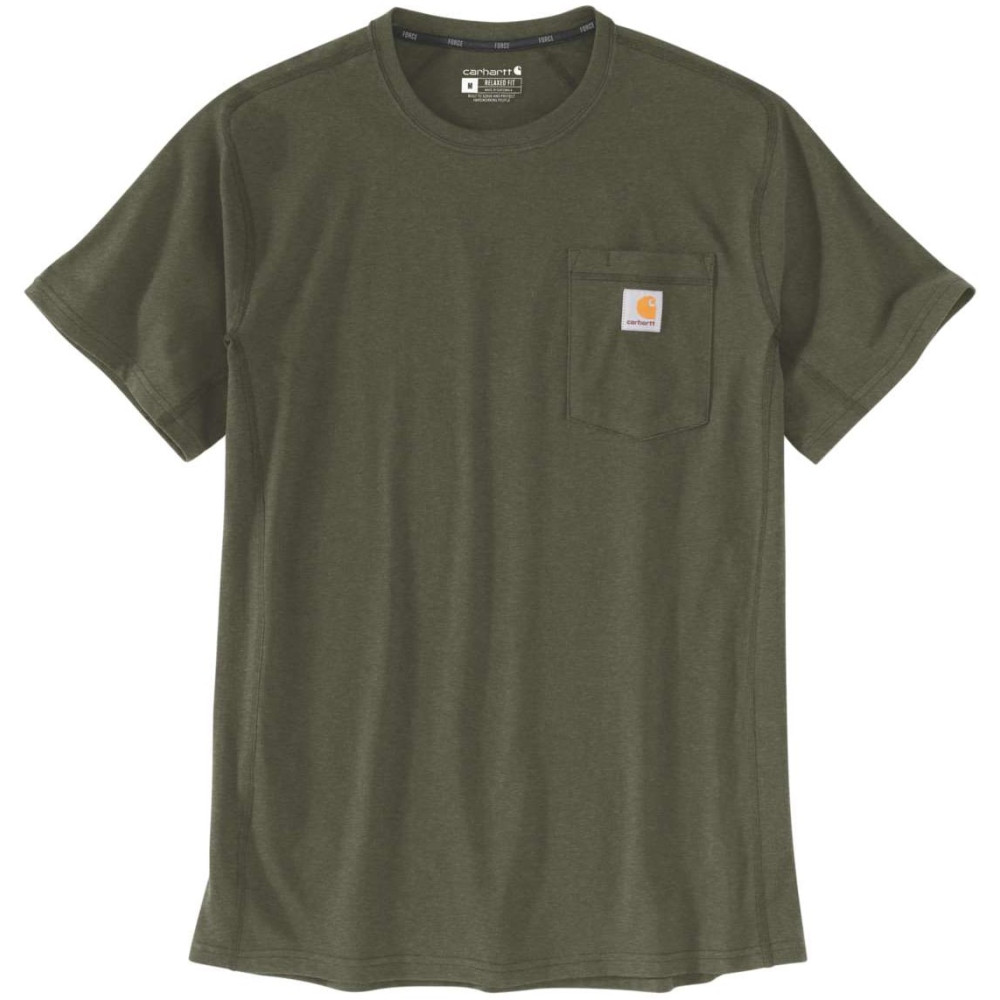 T-Shirt Uomo Carhartt - 104616 colore BASIL HEATHER G73