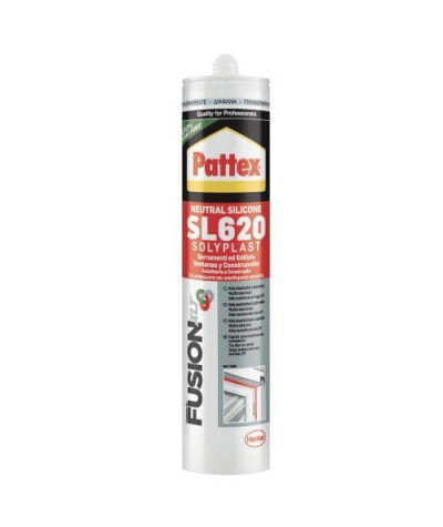 Silicone sigillante neutro alluminio SL620 Pattex