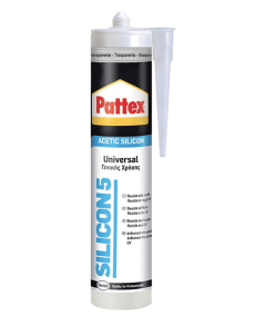 Silicone Acetico Trasparente Silicon5 280ml Pattex