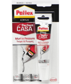 Silicone acrilico Bianco Perfect Casa Muri e fessure 50 ml Pattex