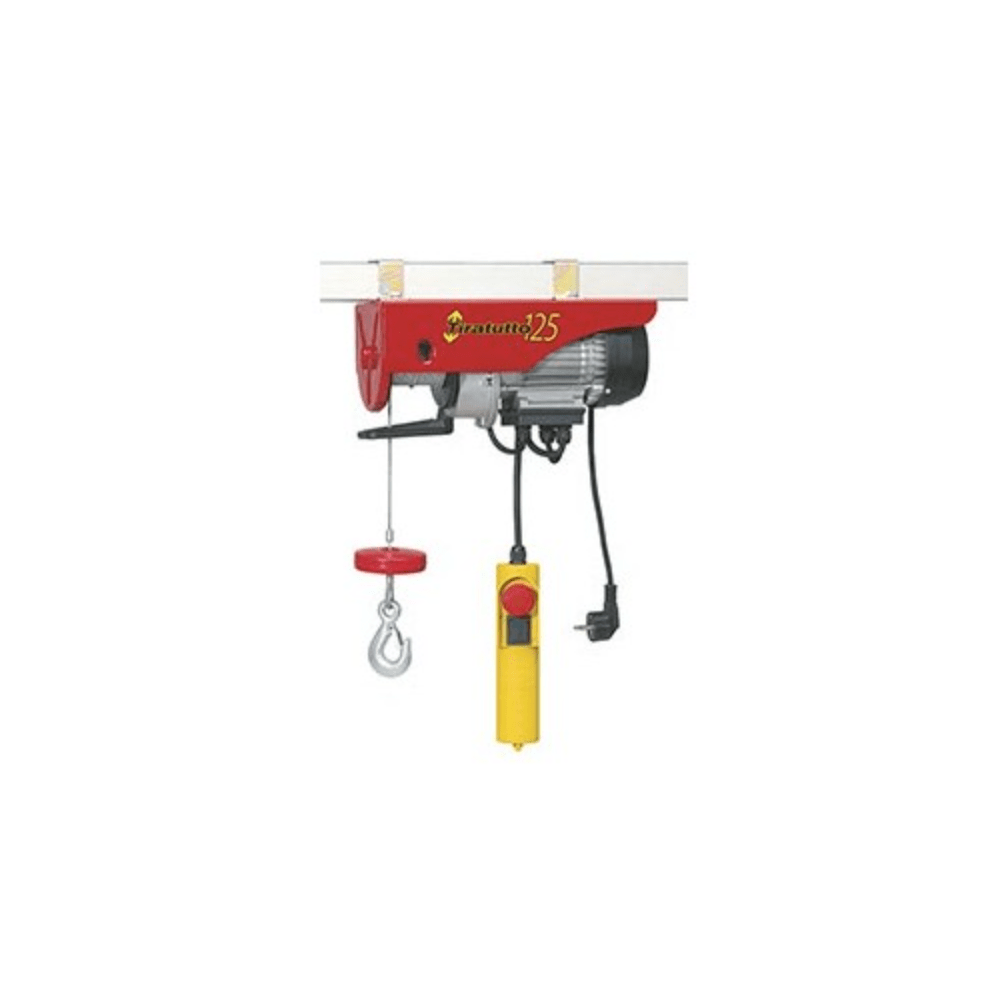 Paranco elevatore Tiratutto Kg 125 mt 12