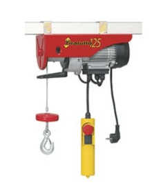 Paranco elevatore Tiratutto Kg 125 mt 12