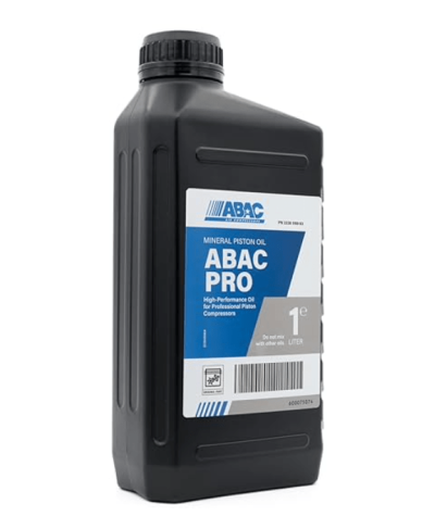 ABAC PRO Olio Lubrificante per Compressore d'Aria a Pistoni