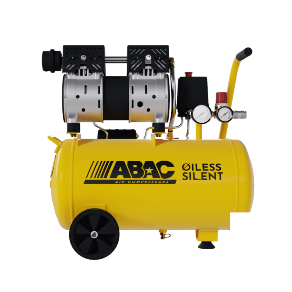 Compressore Pole Position XT SIL 10 Yellow 24lt - 10bar - V230/50Hz  Abac