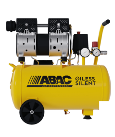 Compressore Pole Position XT SIL 10 Yellow 24lt - 10bar - V230/50Hz  Abac
