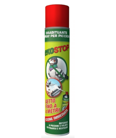 Ekostop Piccioni e Volatili Bombola Spray 4 Metri