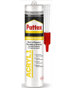 Silicone Acrilico Bianco Verniciabile 300ml Pattex
