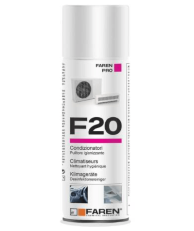 Pulitore igienizzante per climatizzatori Faren F20