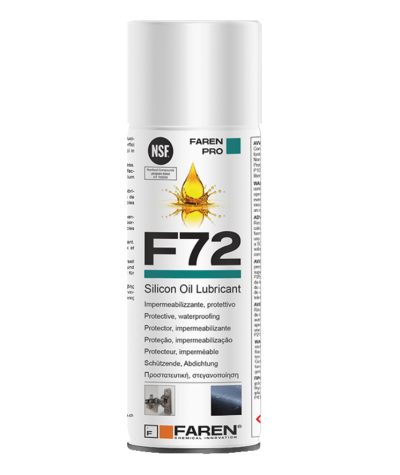 Olio di silicone spray Faren F72
