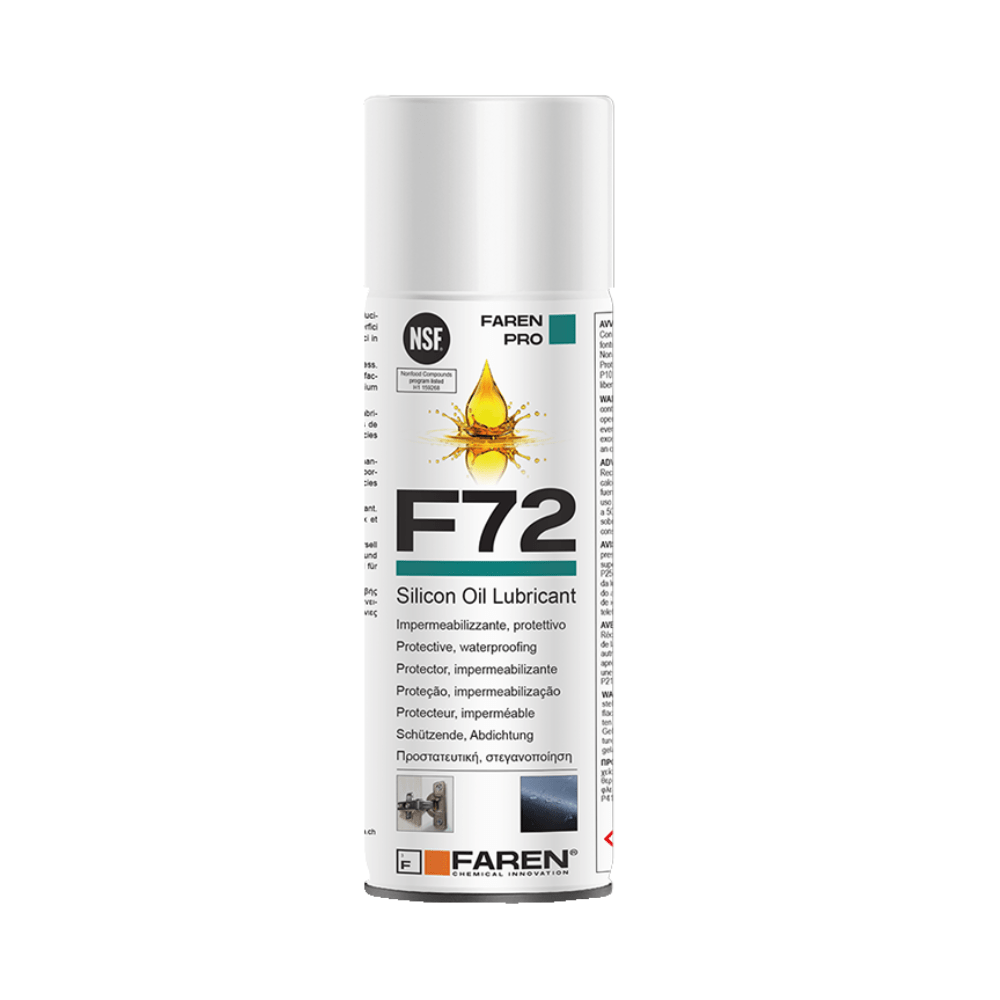 Olio di silicone spray Faren F72